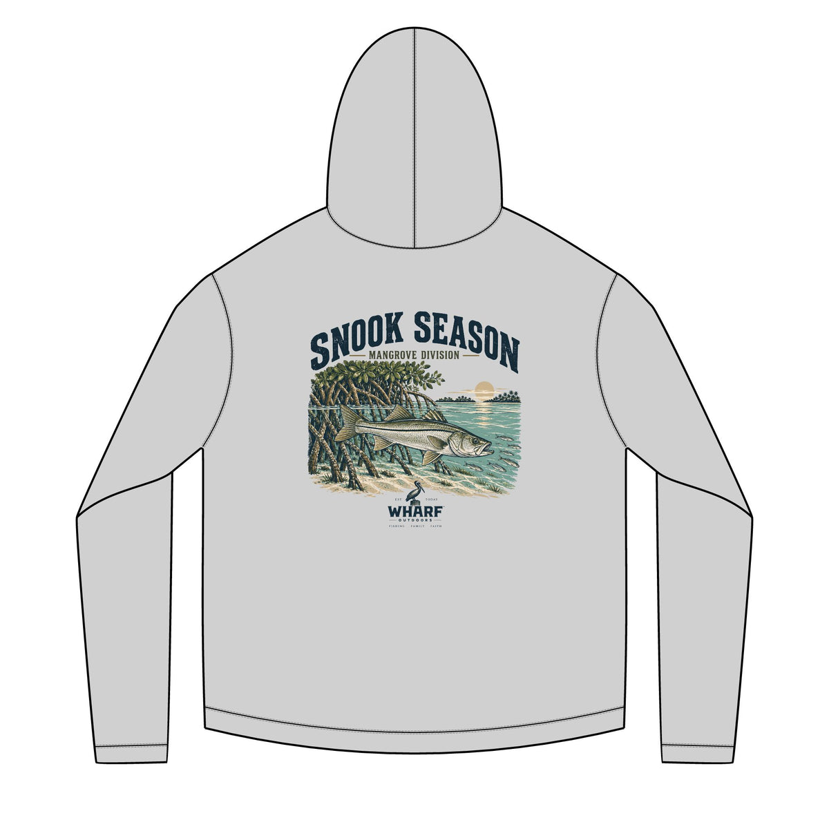 Snook Season Solar Hoodie
