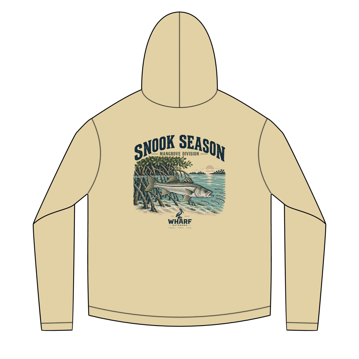 Snook Season Solar Hoodie