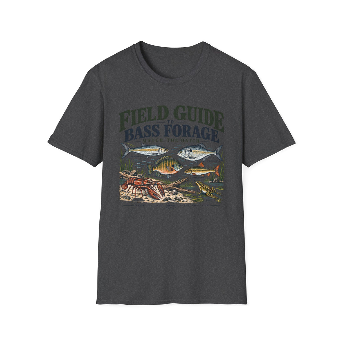 Field Guide To Bass Forage T-Shirt