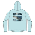 Find The Break Find The Fish Solar Hoodie