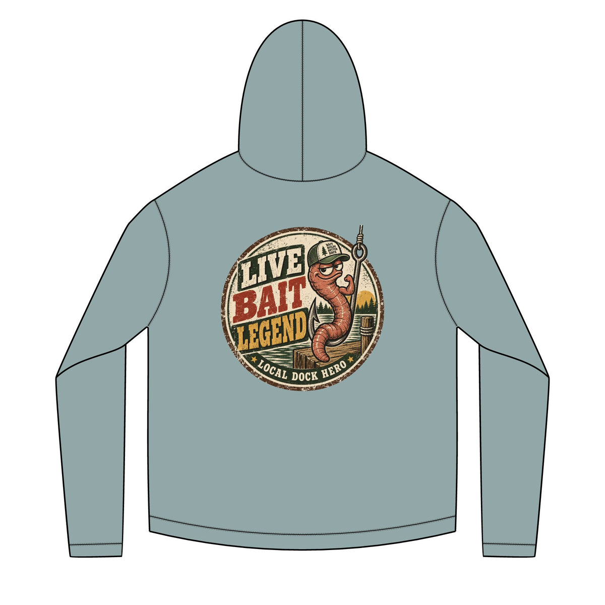 Live Bait Legend Solar Hoodie