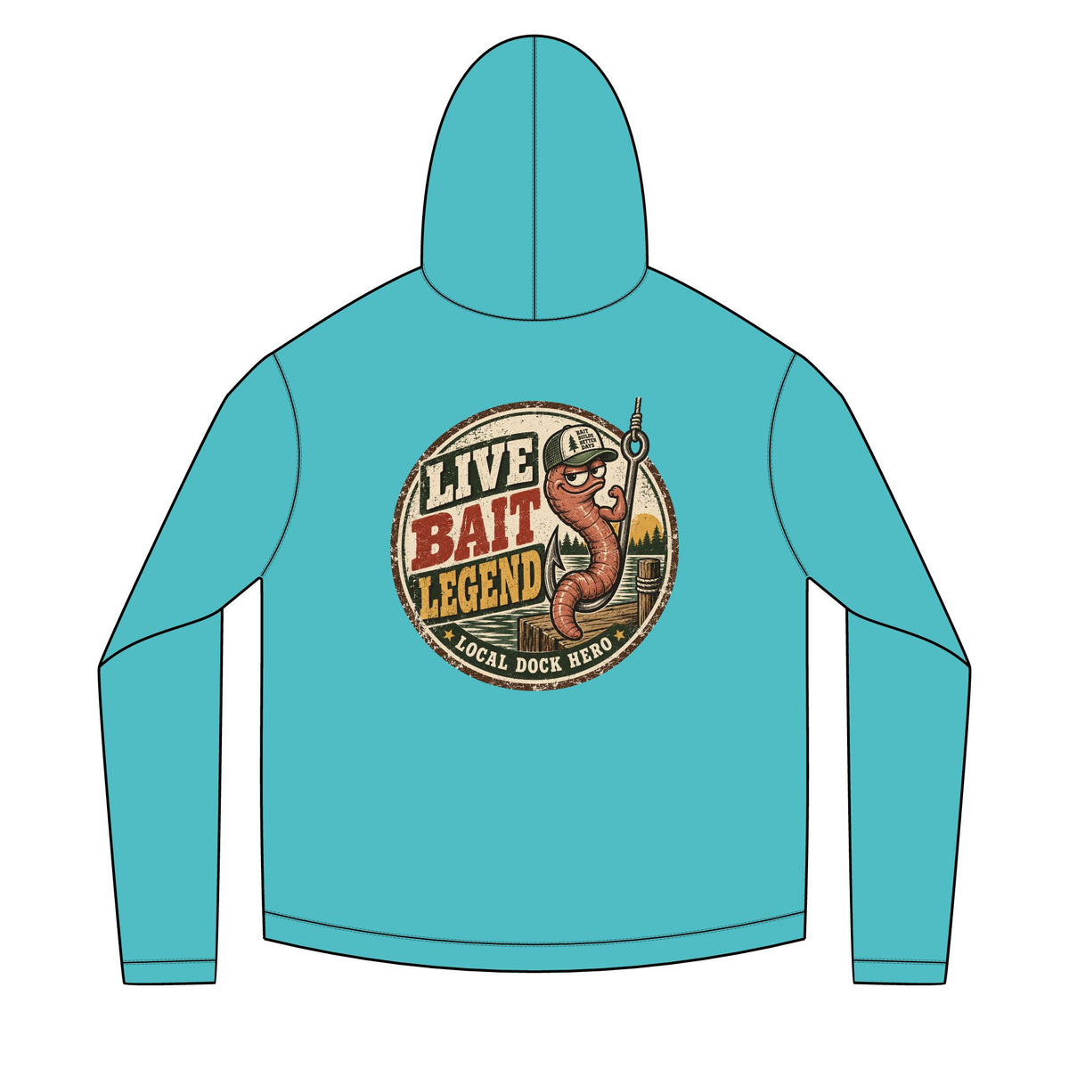 Live Bait Legend Solar Hoodie