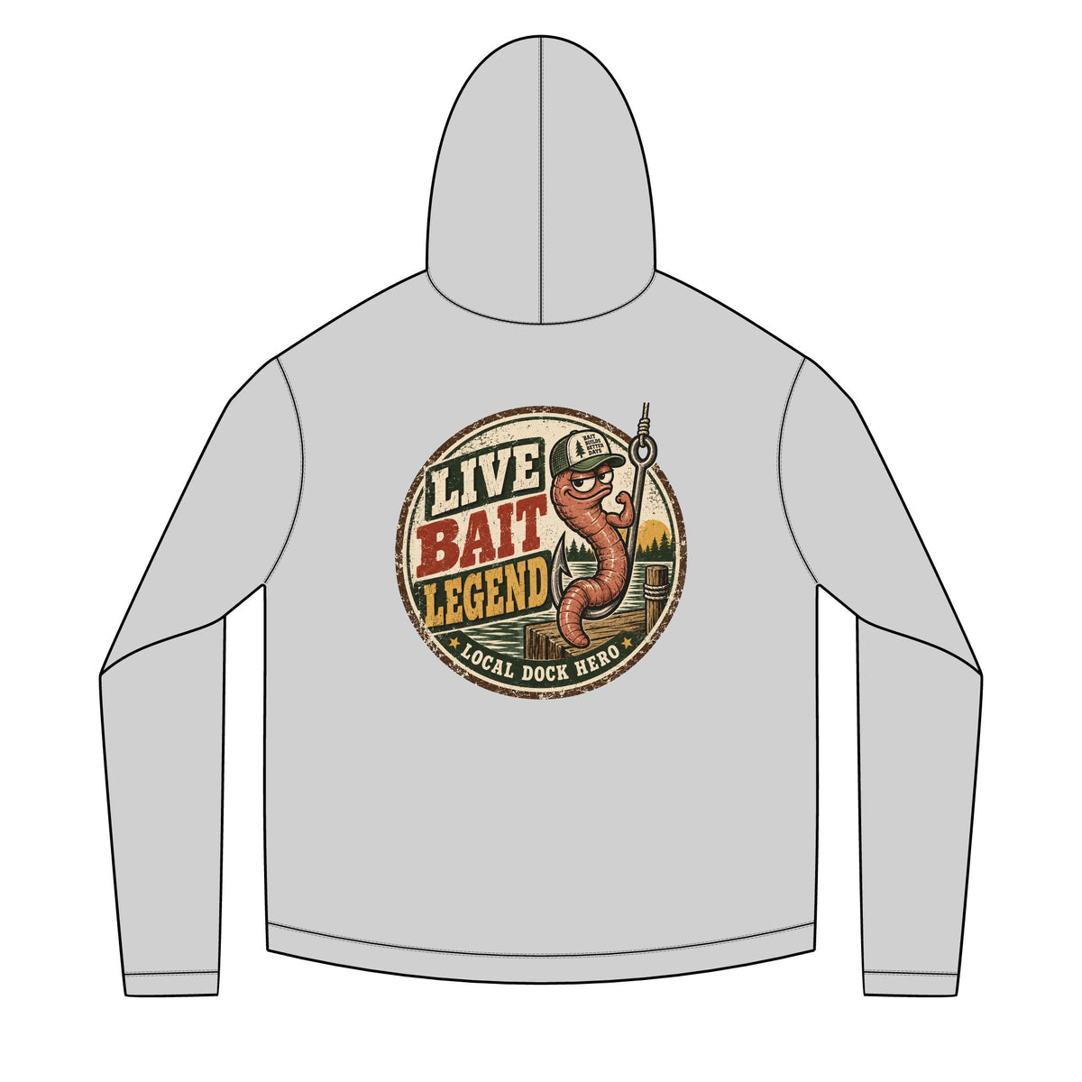 Live Bait Legend Solar Hoodie