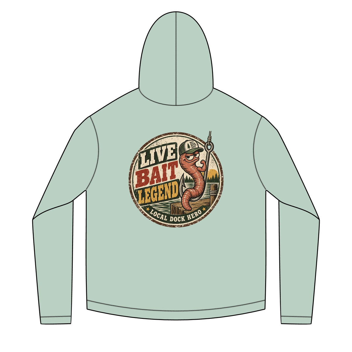 Live Bait Legend Solar Hoodie