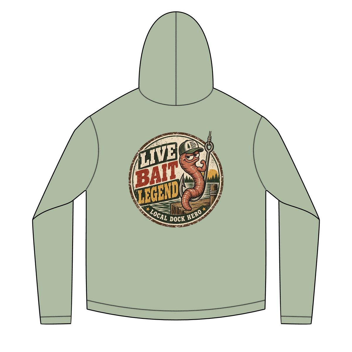 Live Bait Legend Solar Hoodie