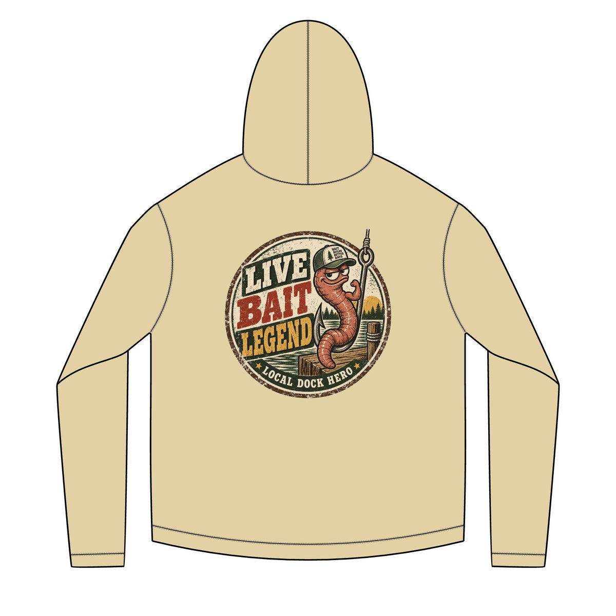 Live Bait Legend Solar Hoodie