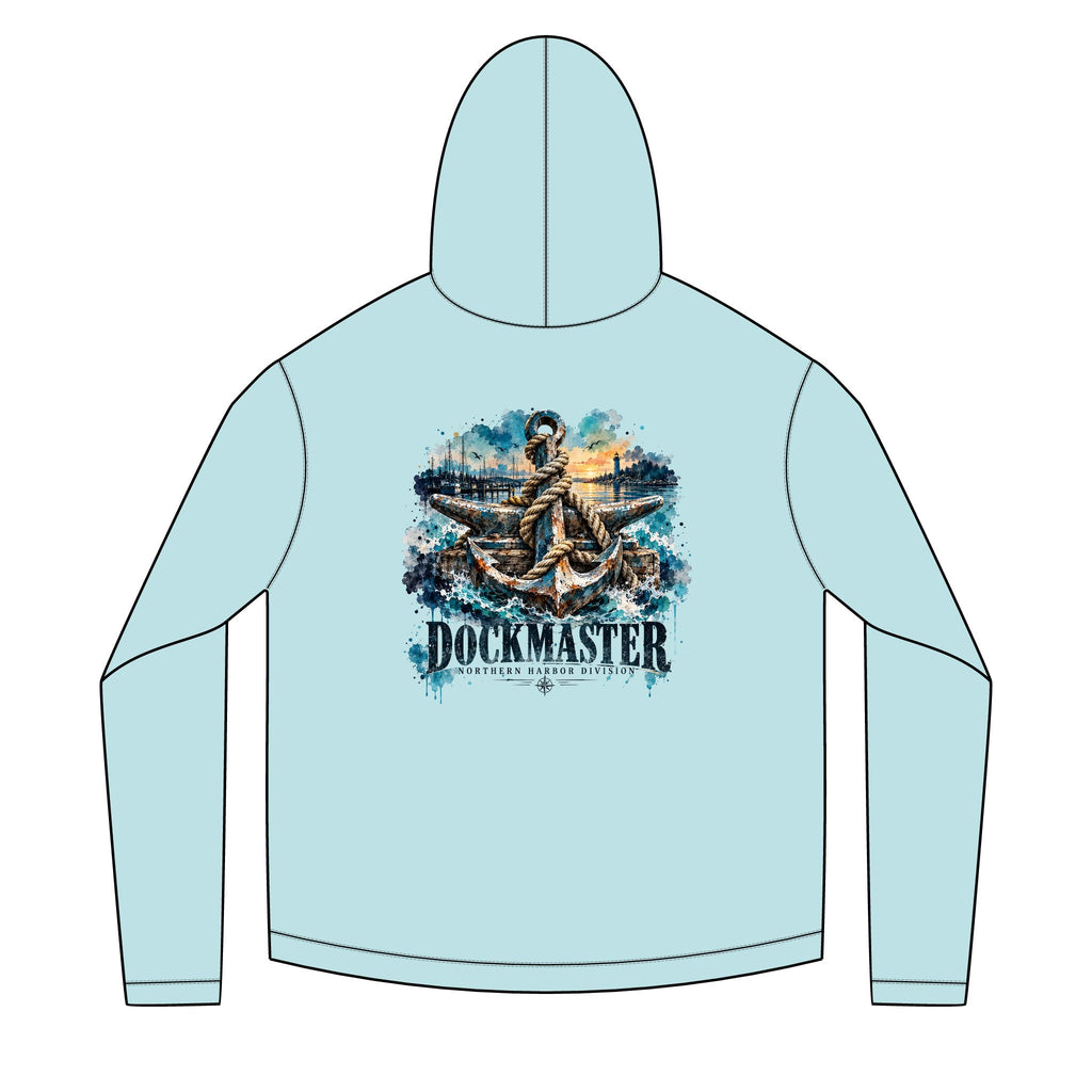 Dockmaster Blue Solar Hoodie