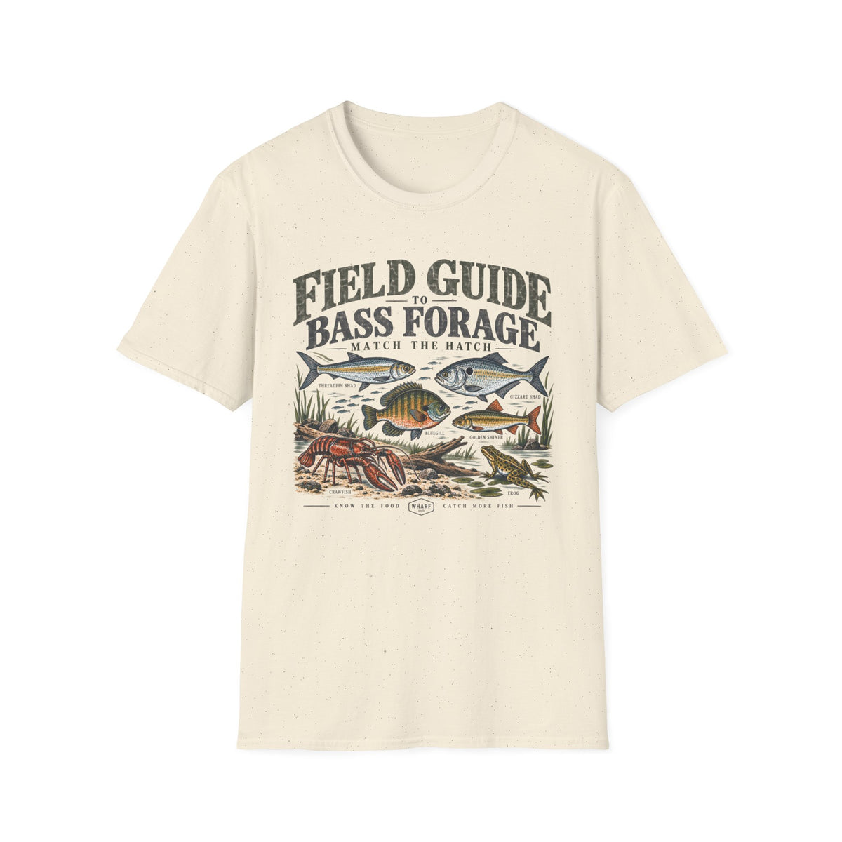 Field Guide To Bass Forage T-Shirt