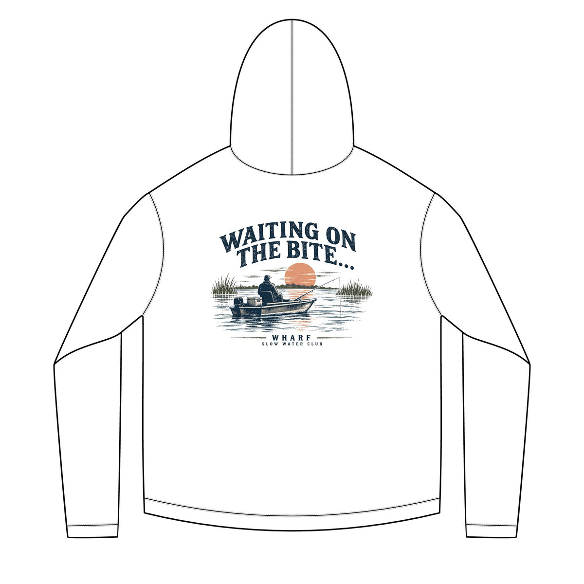 Waiting On The Bite Solar Hoodie