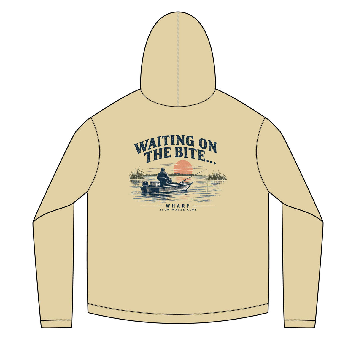Waiting On The Bite Solar Hoodie
