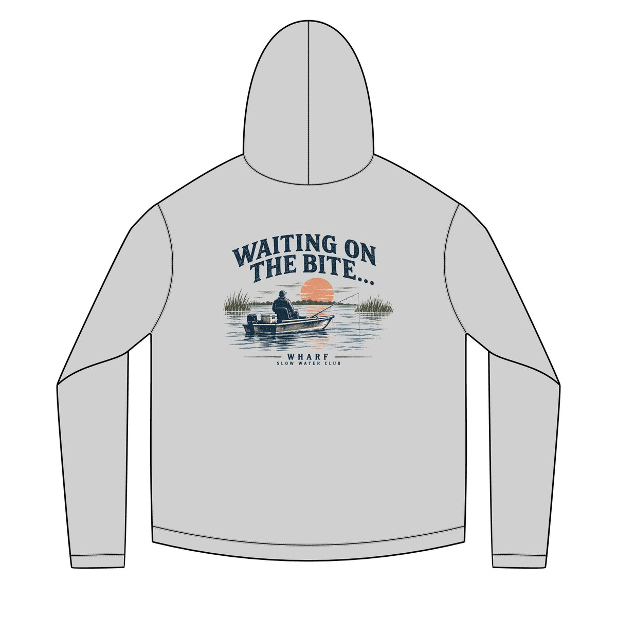 Waiting On The Bite Solar Hoodie