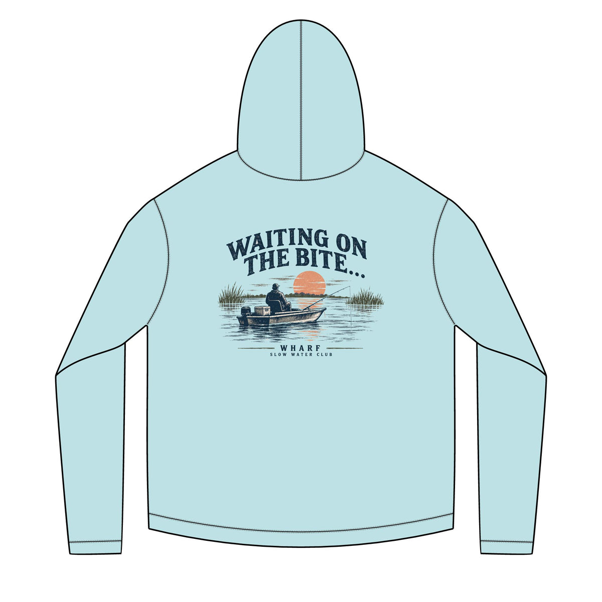 Waiting On The Bite Solar Hoodie