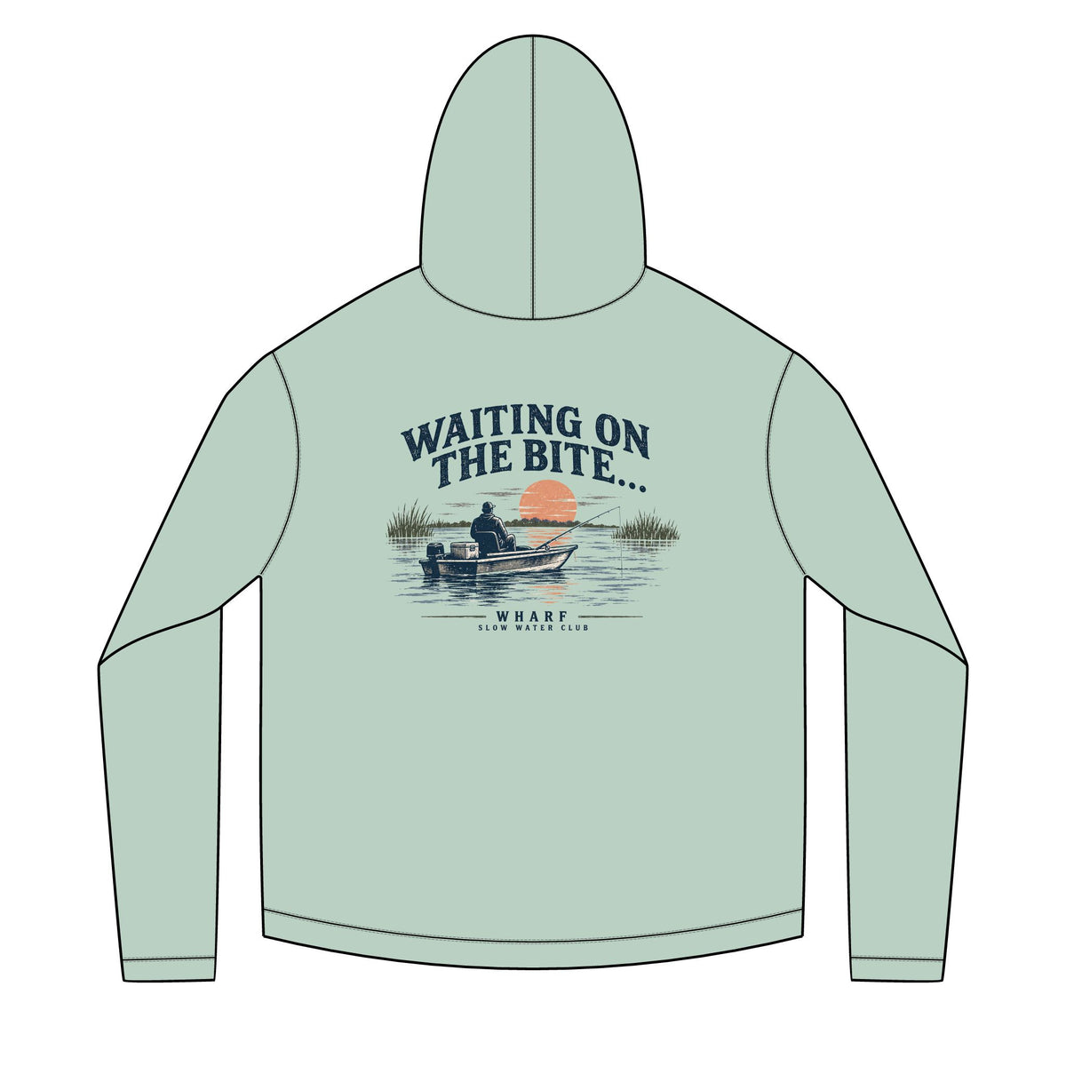 Waiting On The Bite Solar Hoodie