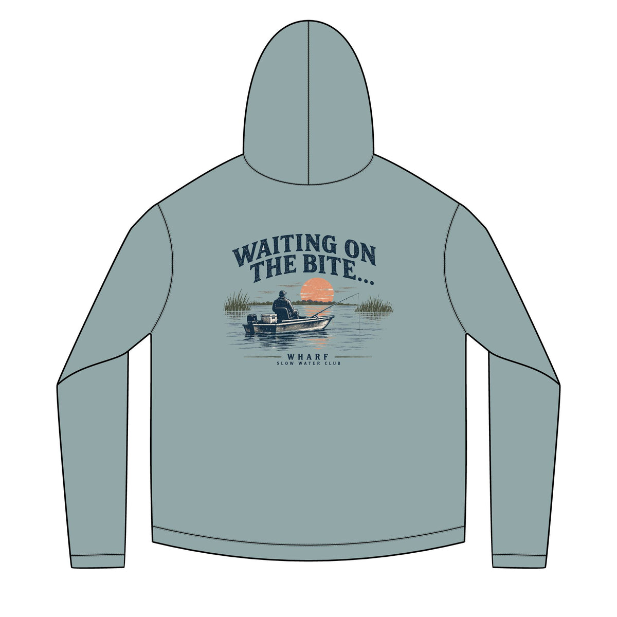 Waiting On The Bite Solar Hoodie