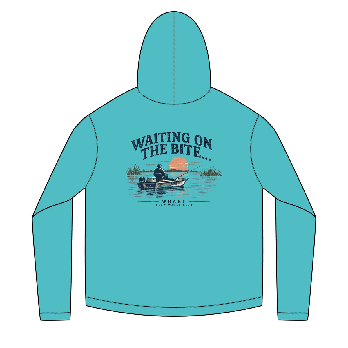 Waiting On The Bite Solar Hoodie
