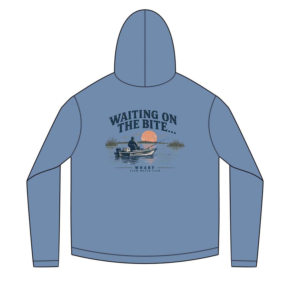 Waiting On The Bite Solar Hoodie