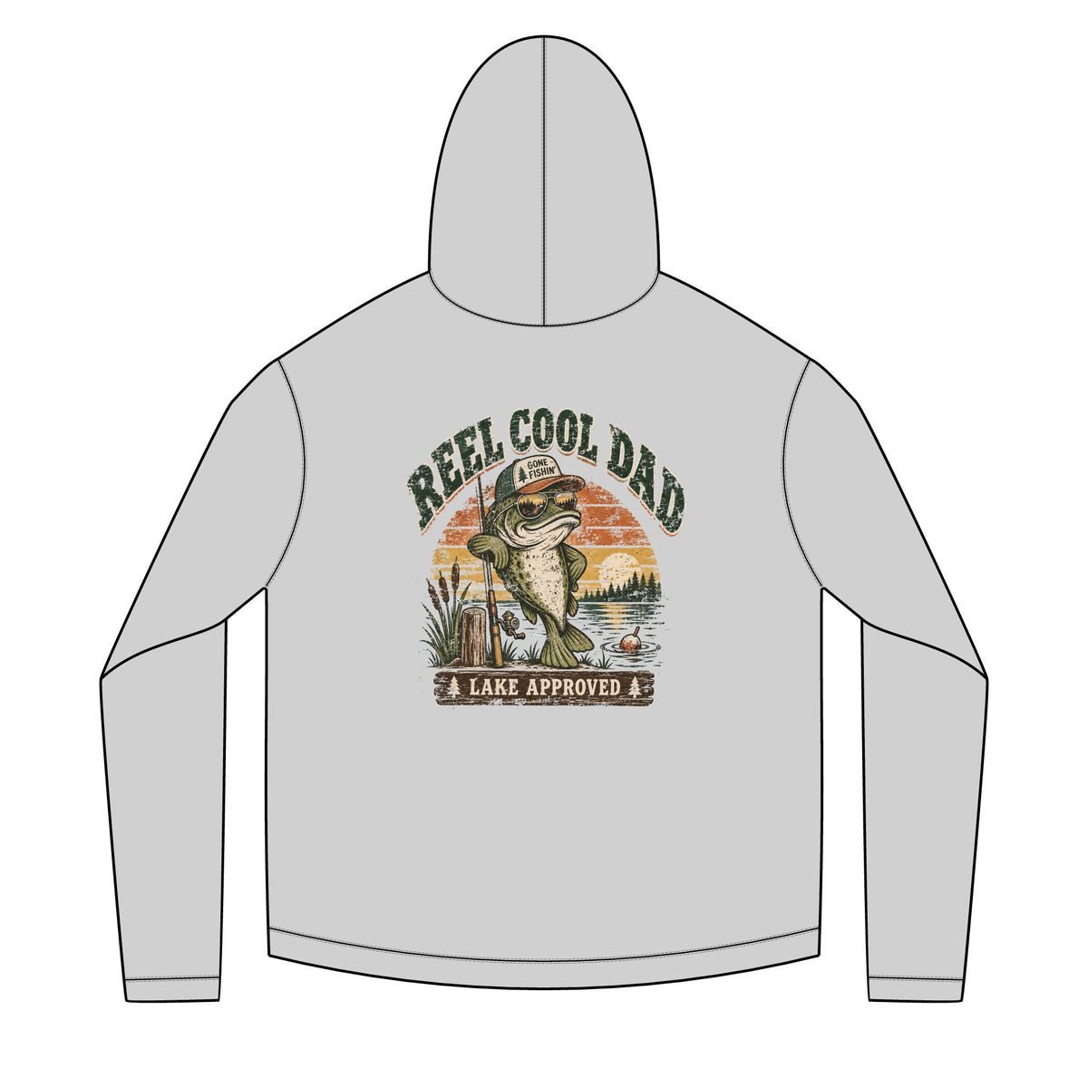 Reel Cool Dad Solar Hoodie
