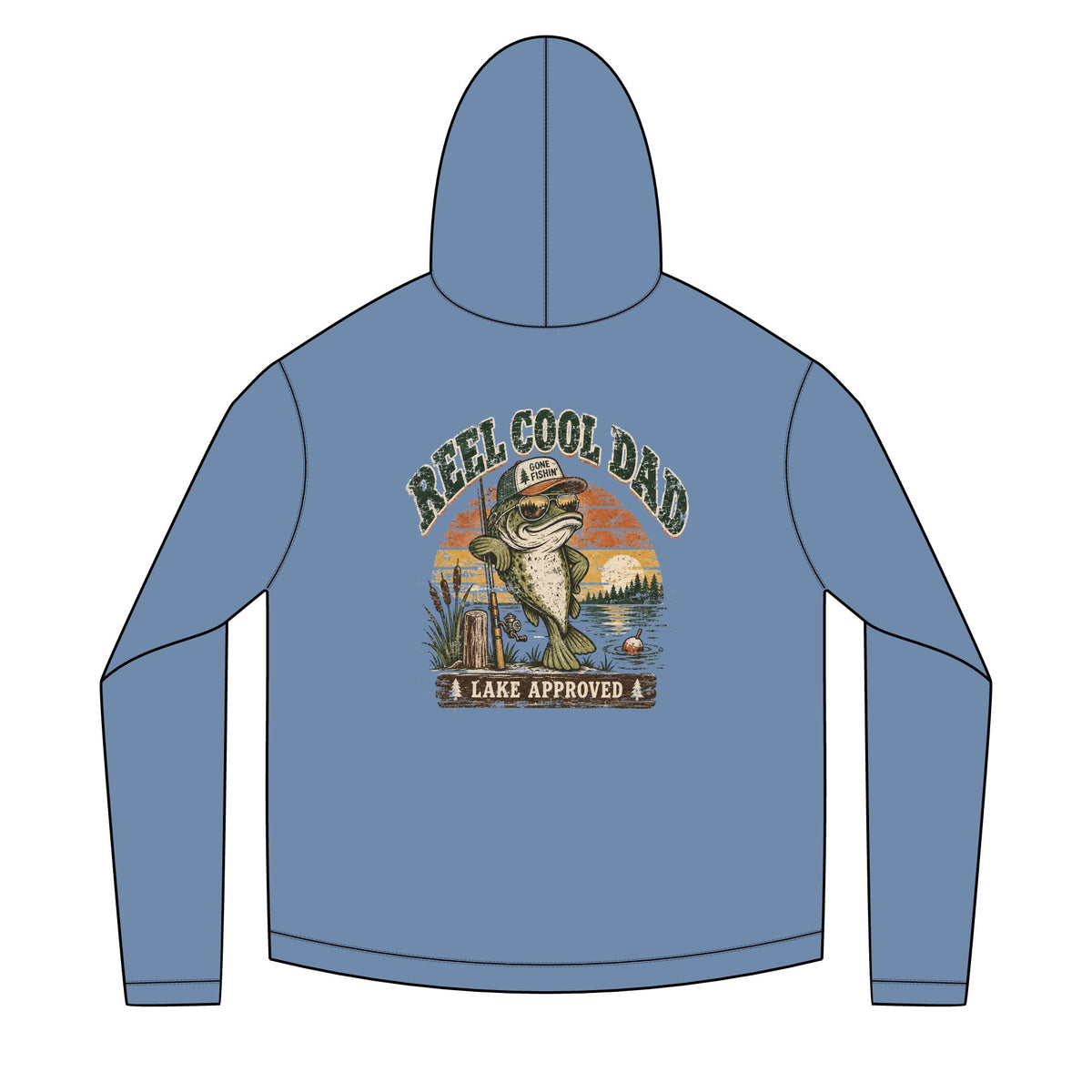 Reel Cool Dad Solar Hoodie