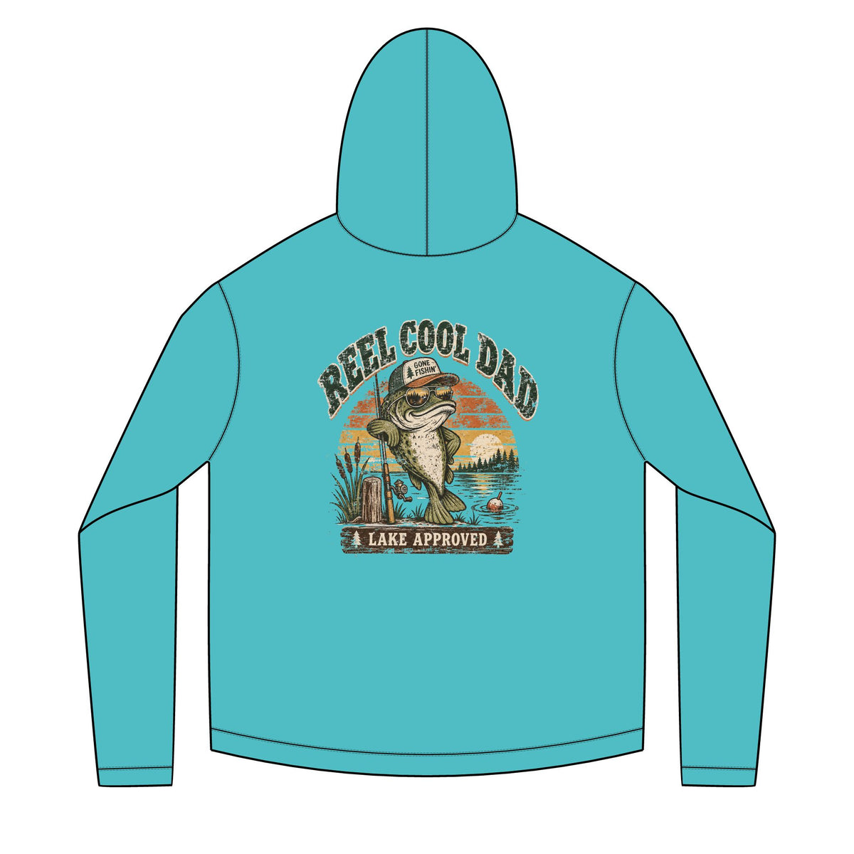 Reel Cool Dad Solar Hoodie