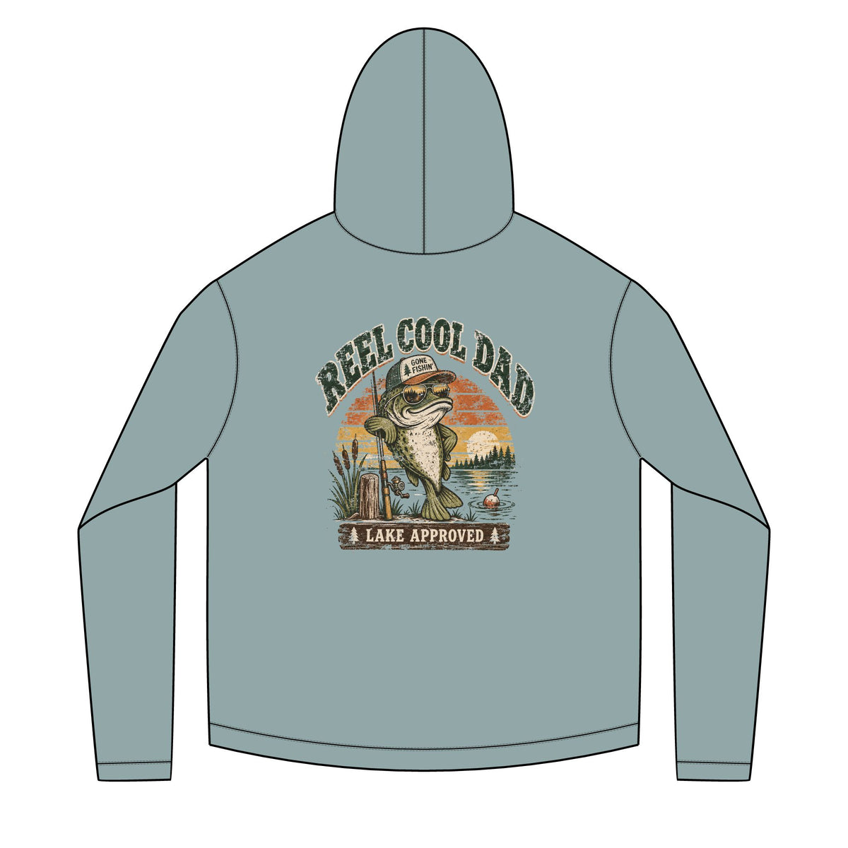 Reel Cool Dad Solar Hoodie