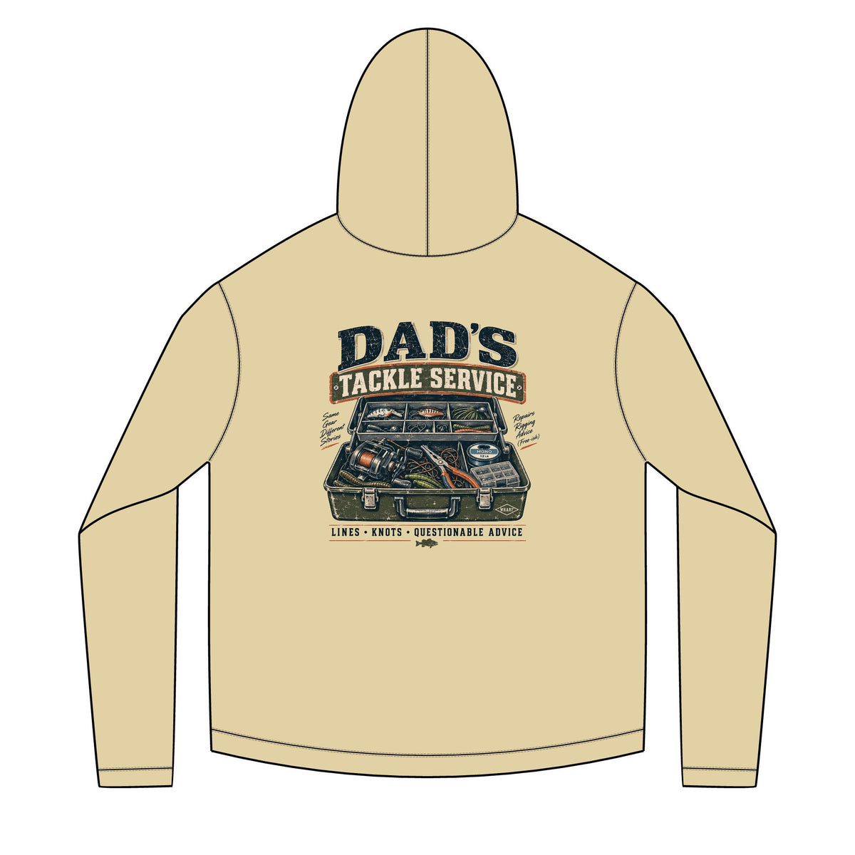 Dad's Tackle Service Solar Hoodie
