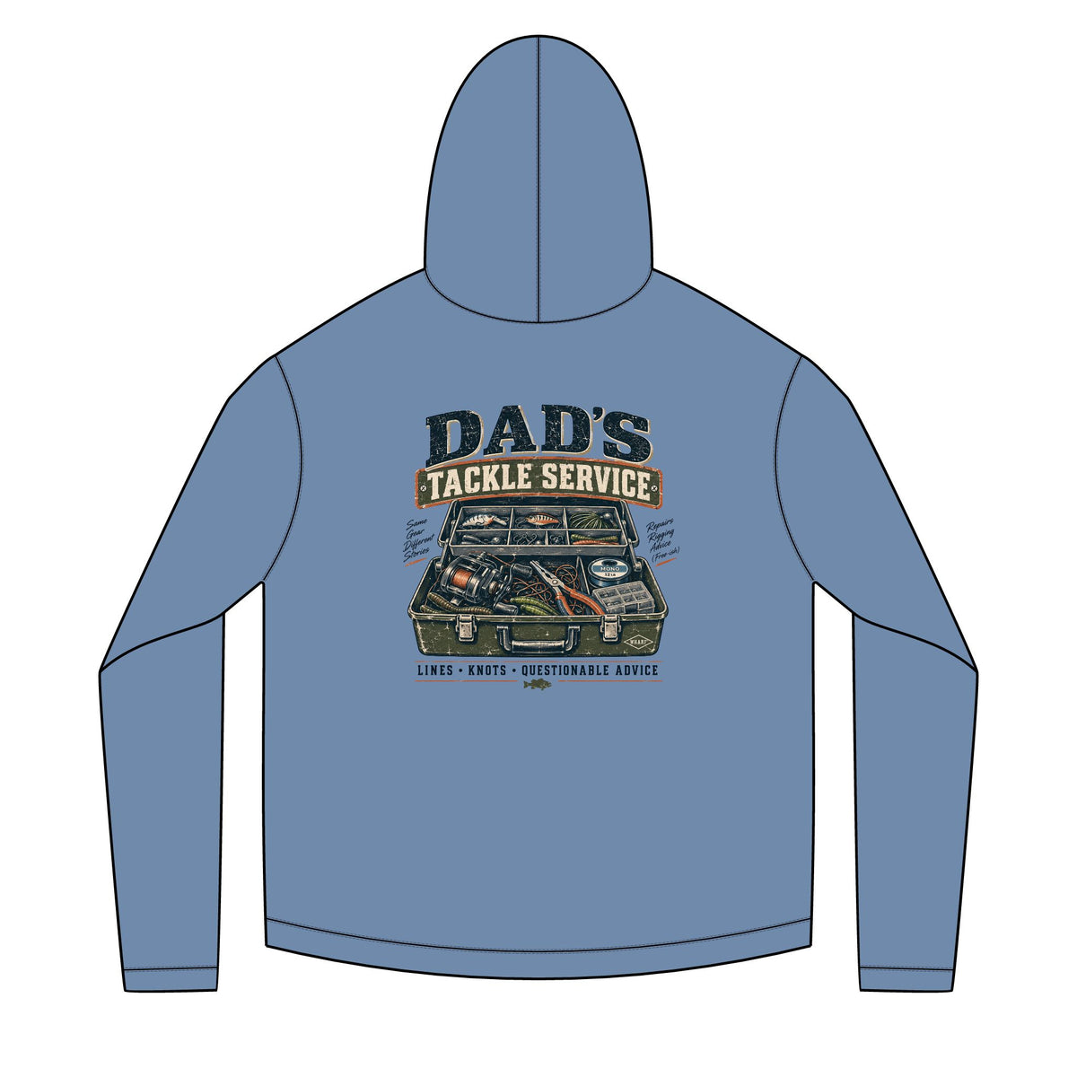 Dad's Tackle Service Solar Hoodie