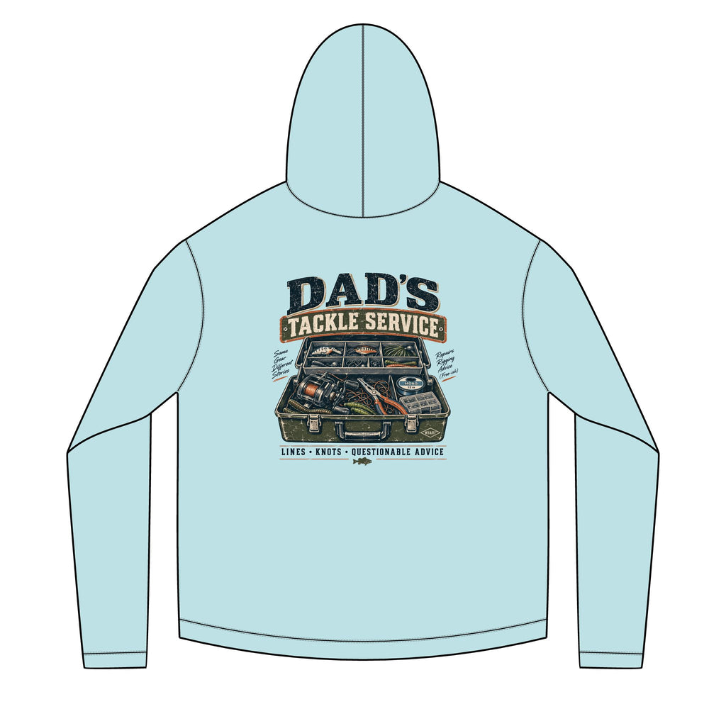 Dad's Tackle Service Solar Hoodie