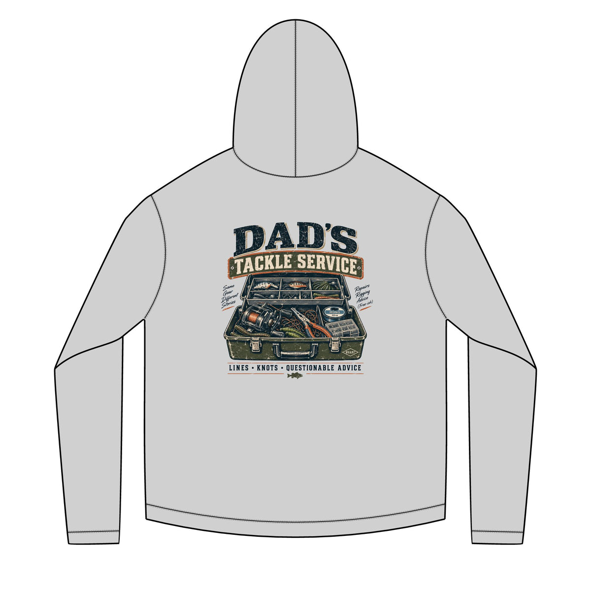 Dad's Tackle Service Solar Hoodie