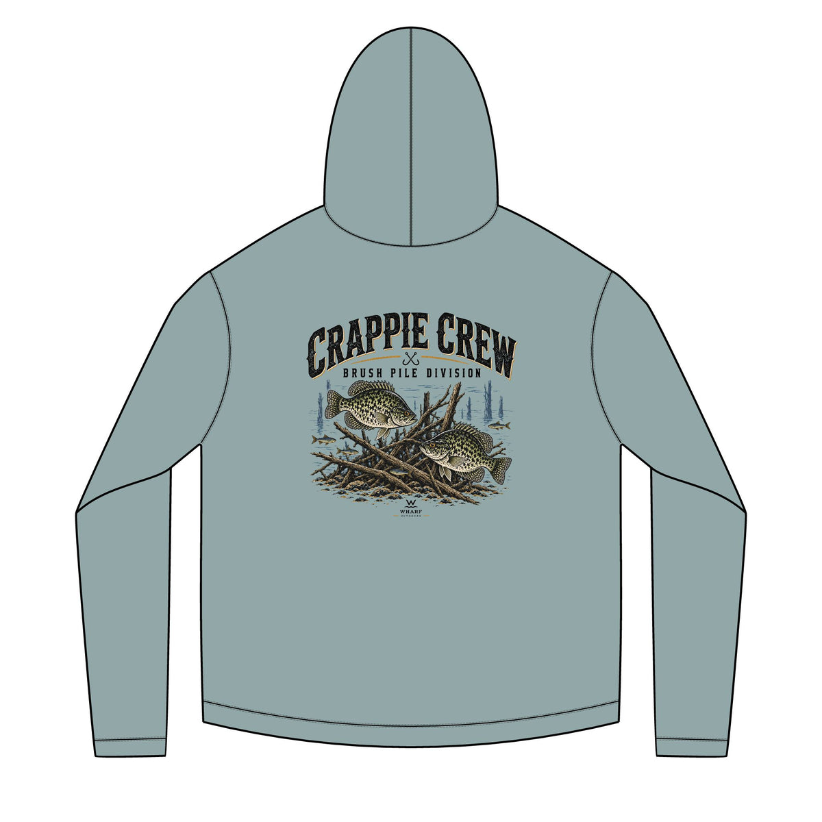 Crappie Crew Solar Hoodie