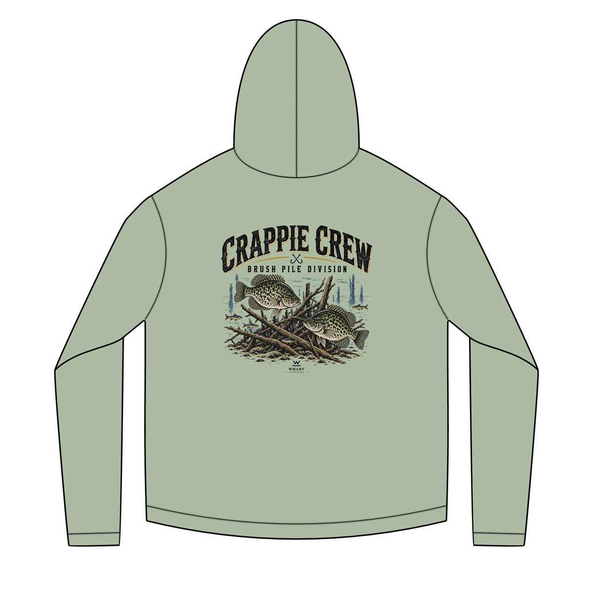 Crappie Crew Solar Hoodie