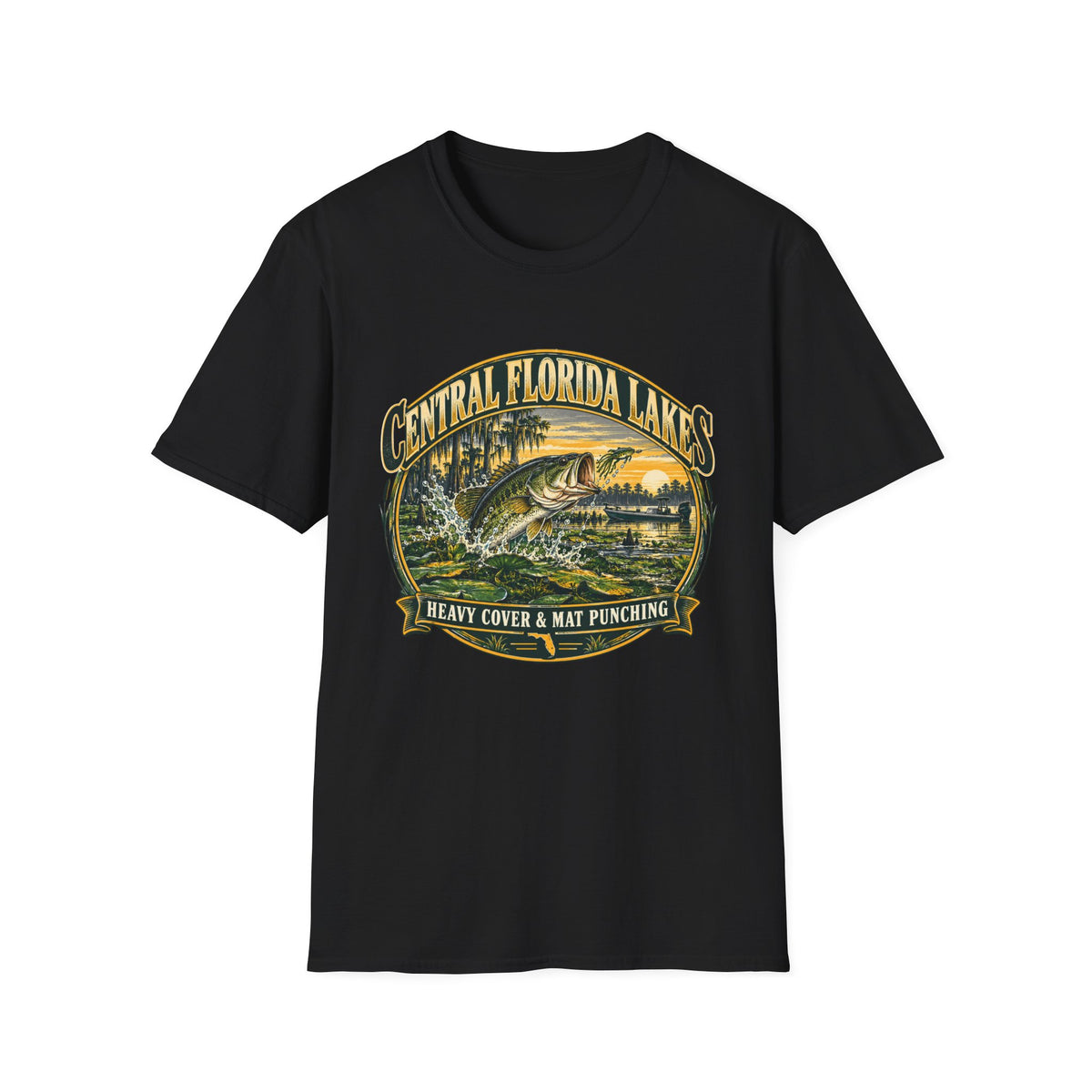 Central Florida Lakes Fishing T-Shirt