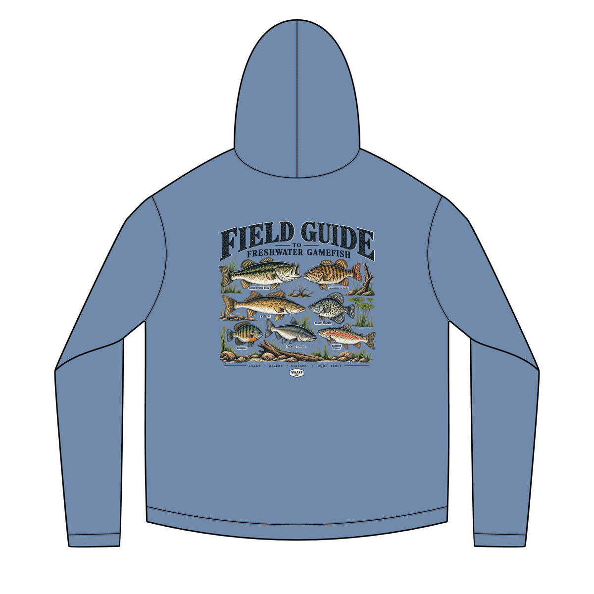 Field Guide to Freshwater Gamefish Solar Hoodie