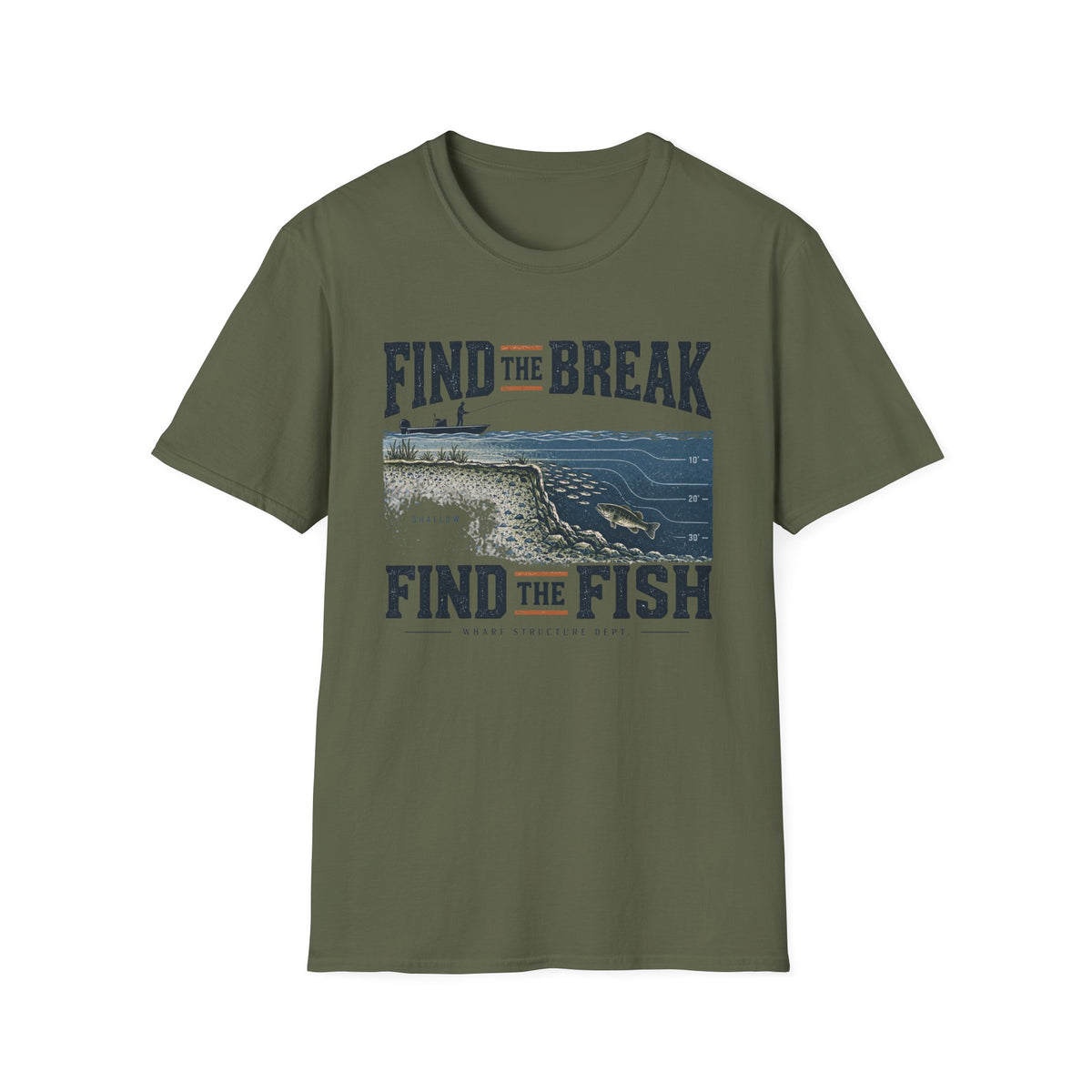 Find The Break Find The Fish T-Shirt