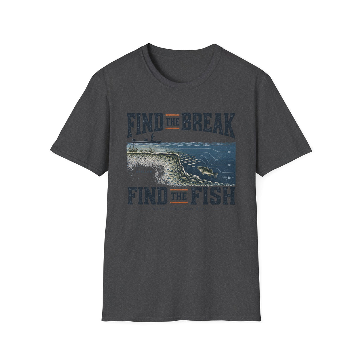 Find The Break Find The Fish T-Shirt