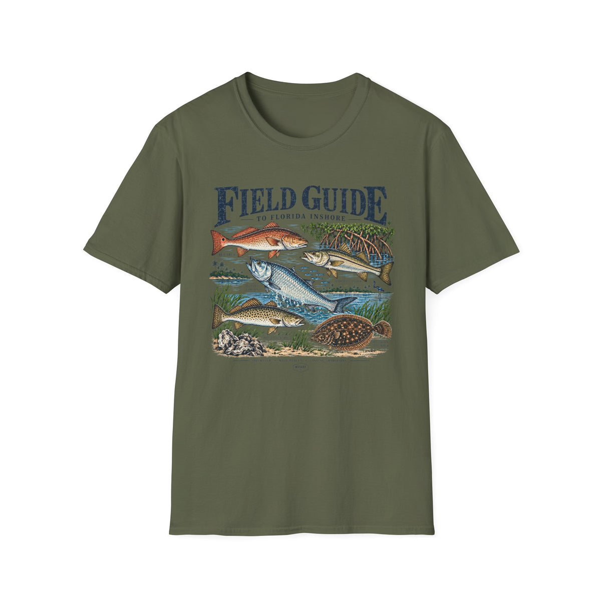 Field Guide To Florida Inshore T-Shirt