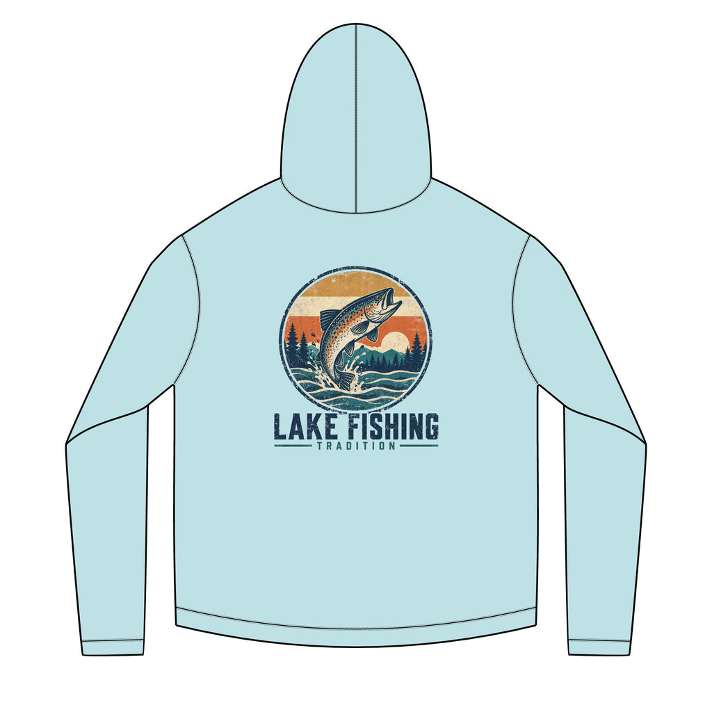 Lake Fishing Tradition Solar Hoodie