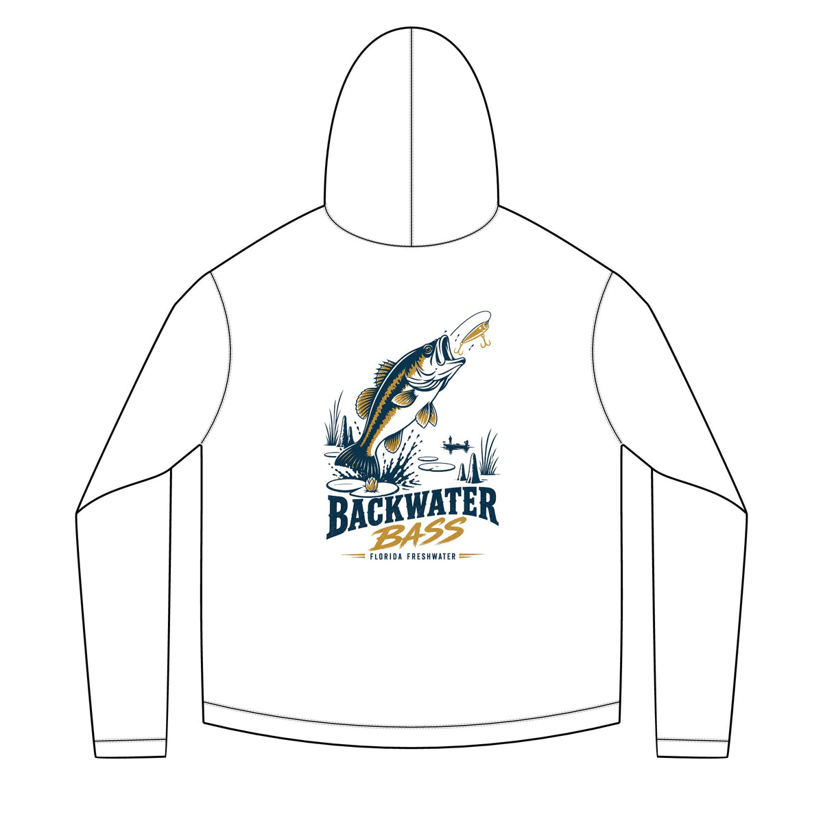 Backwater Bass Solar Hoodie