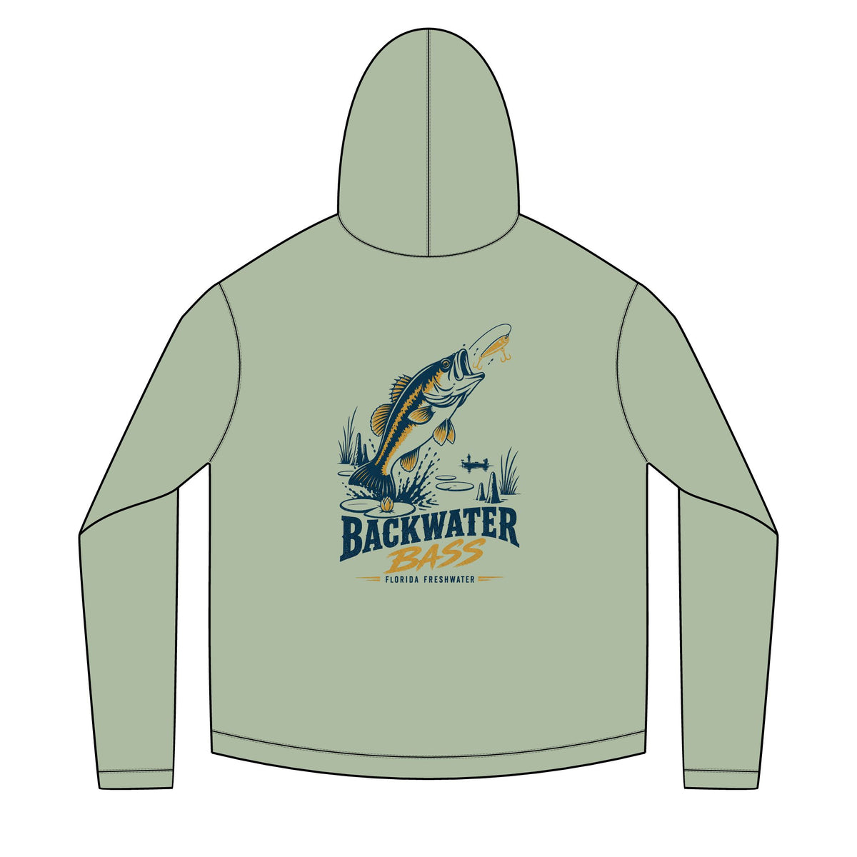 Backwater Bass Solar Hoodie