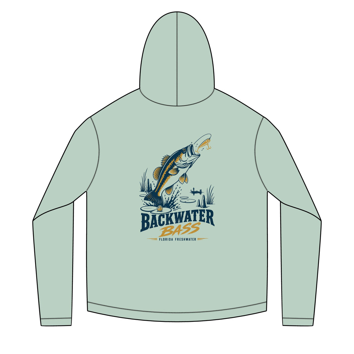 Backwater Bass Solar Hoodie