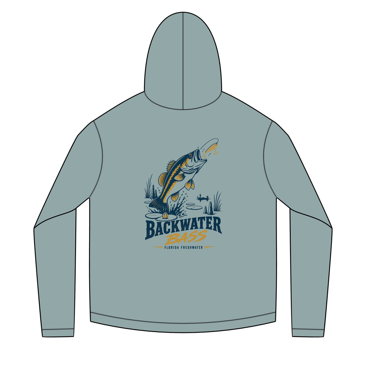 Backwater Bass Solar Hoodie