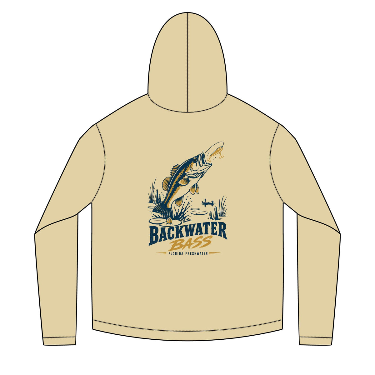Backwater Bass Solar Hoodie