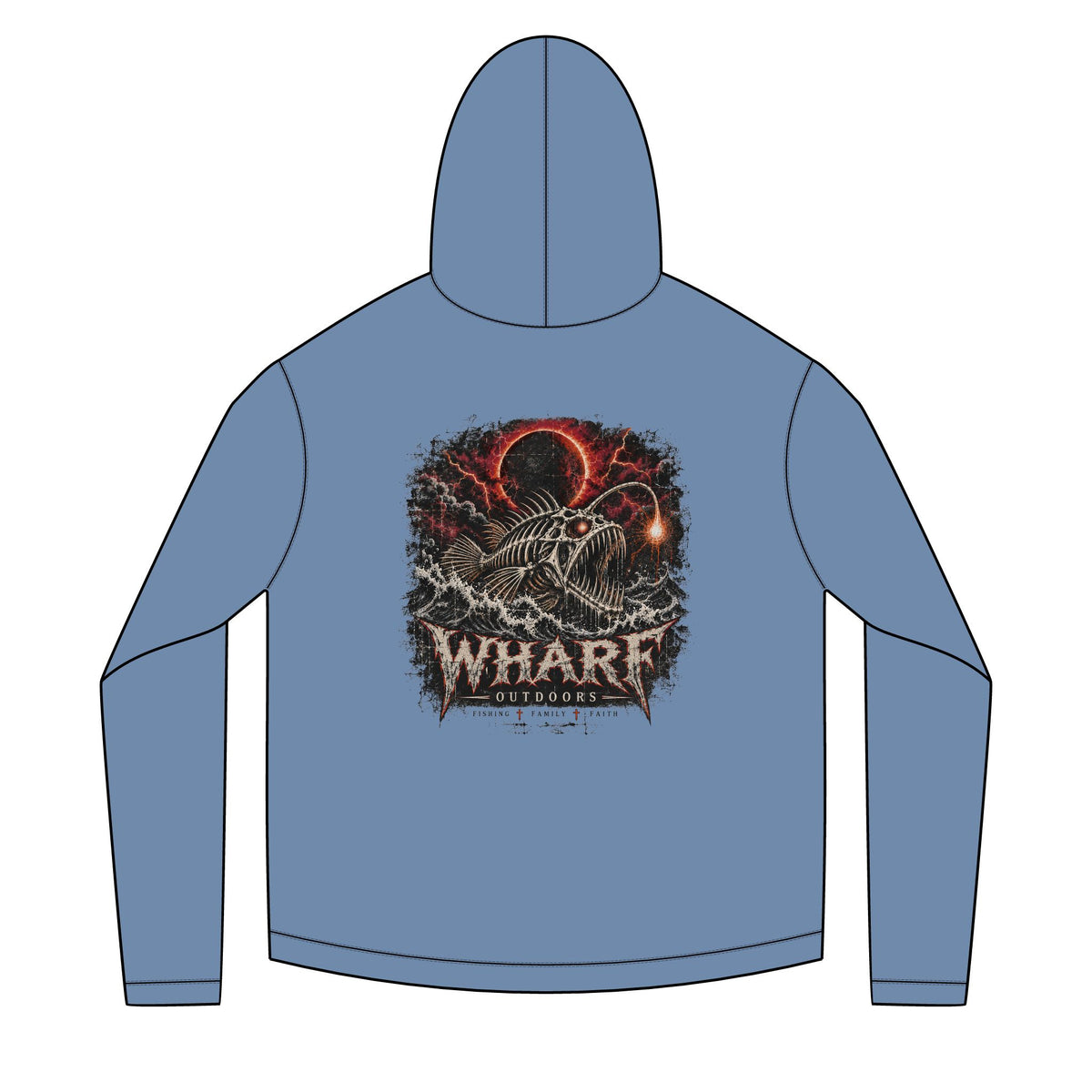 Punk Rock Anglerfish Solar Hoodie
