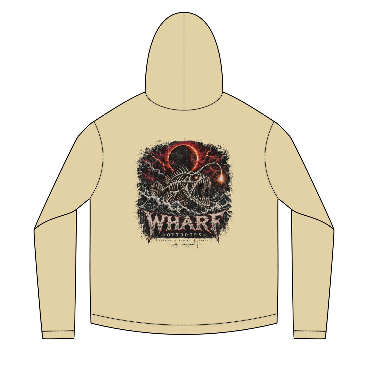Punk Rock Anglerfish Solar Hoodie
