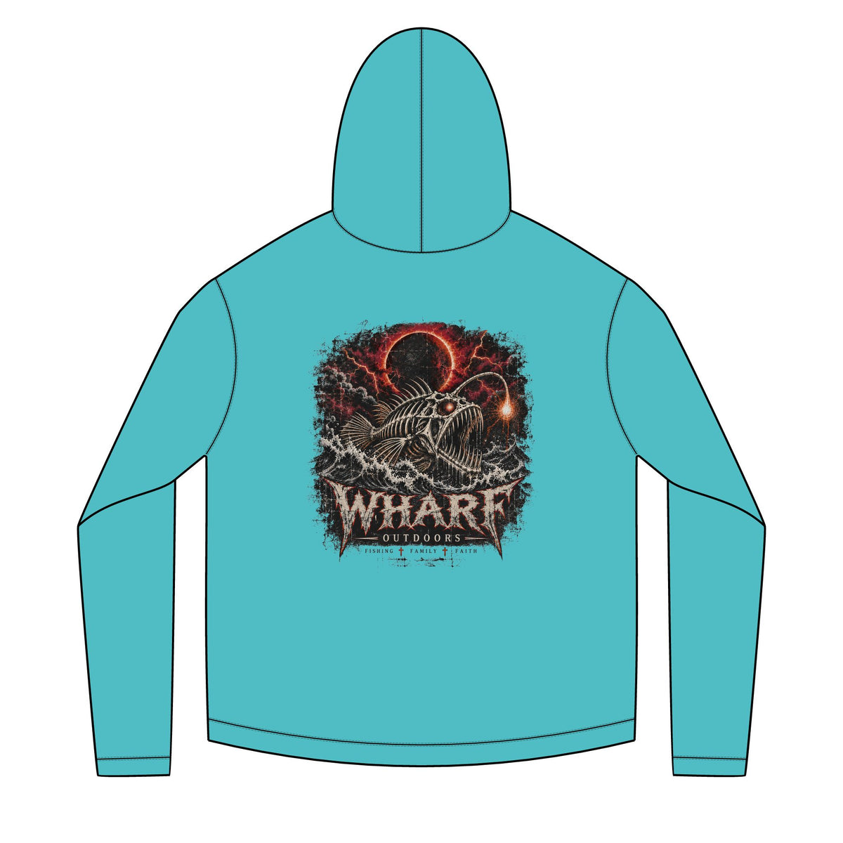Punk Rock Anglerfish Solar Hoodie