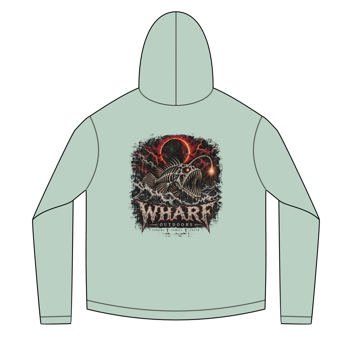 Punk Rock Anglerfish Solar Hoodie