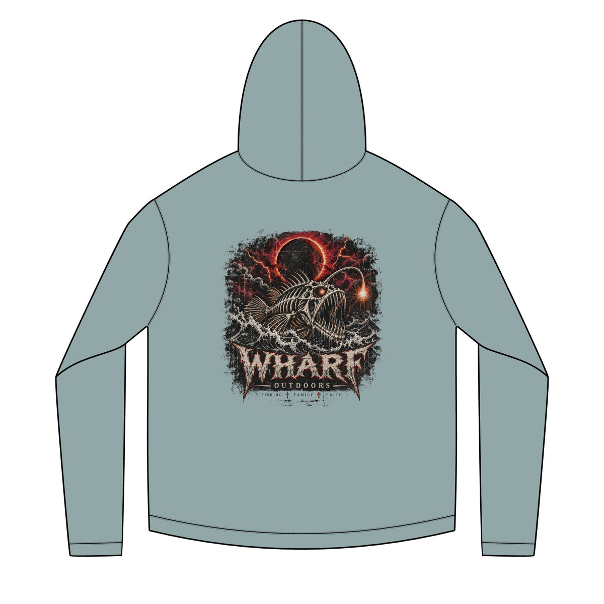 Punk Rock Anglerfish Solar Hoodie
