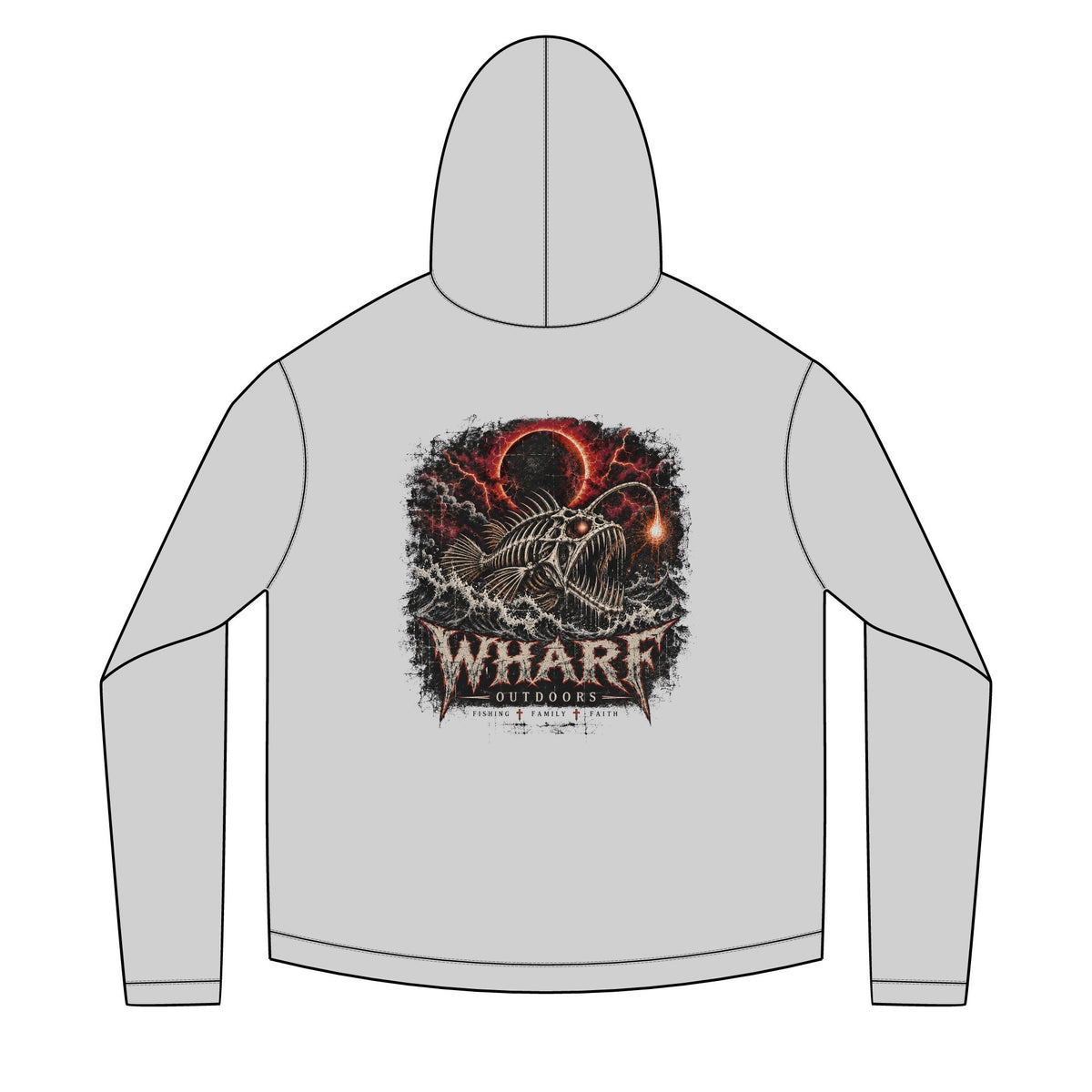 Punk Rock Anglerfish Solar Hoodie