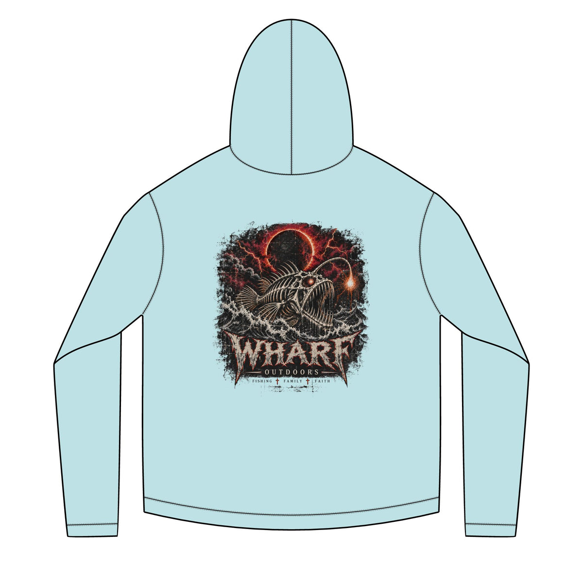 Punk Rock Anglerfish Solar Hoodie