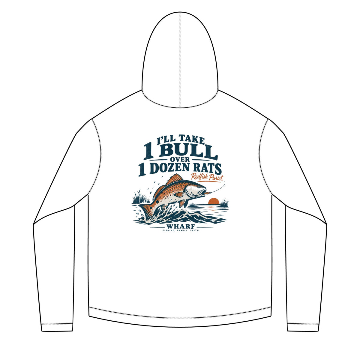 Redfish Purist Solar Hoodie