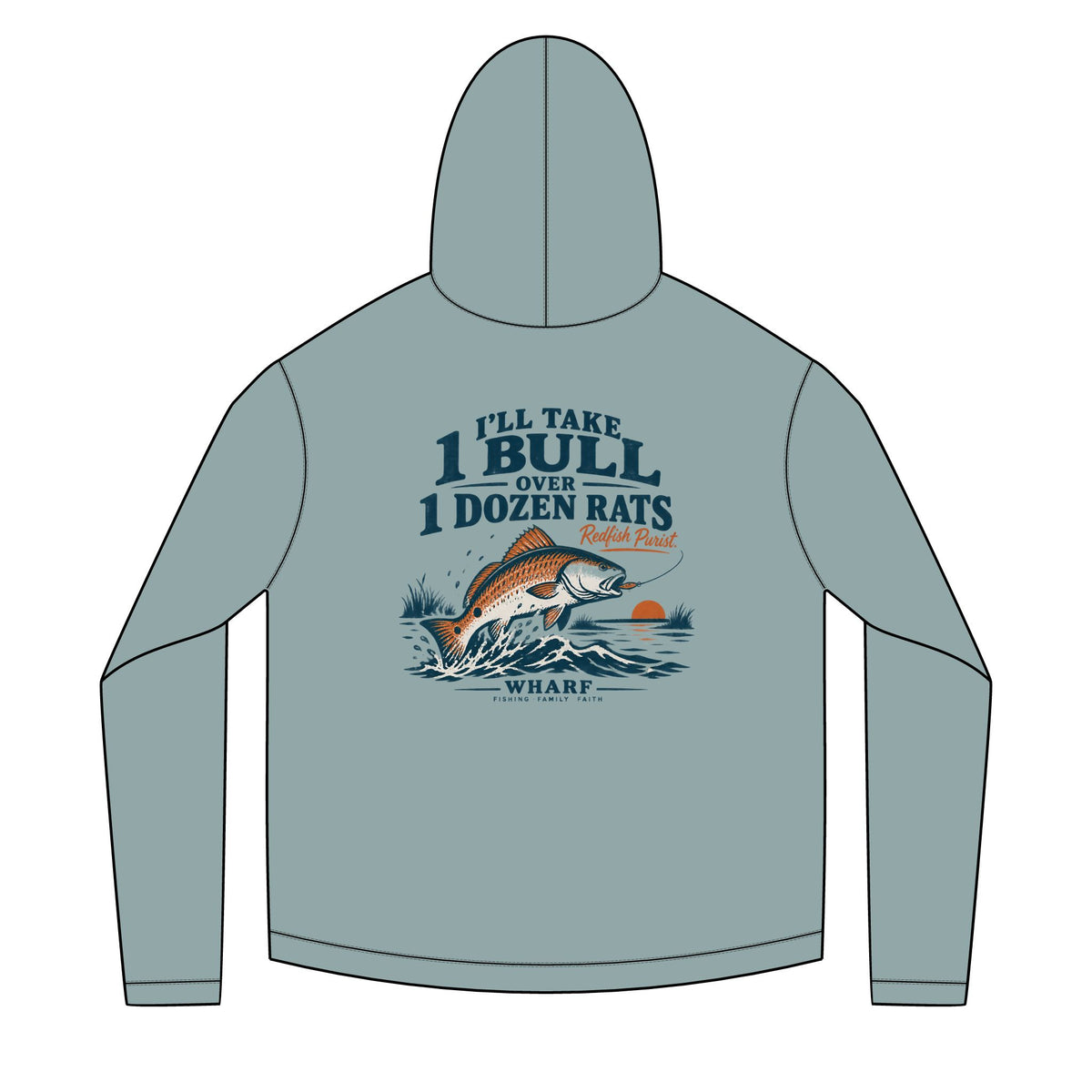Redfish Purist Solar Hoodie